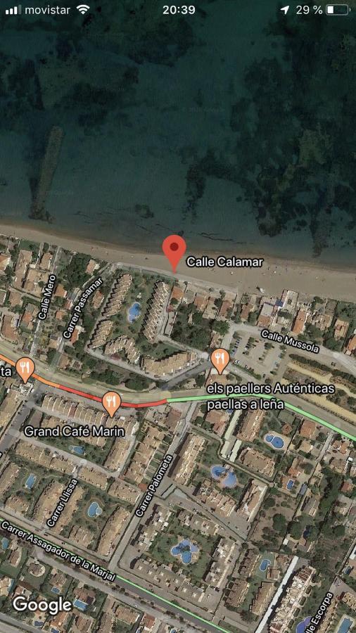 Primera Linea De Playa Julio Y Agosto Min 7 Dias De Lunes A Lunes Denia Dış mekan fotoğraf